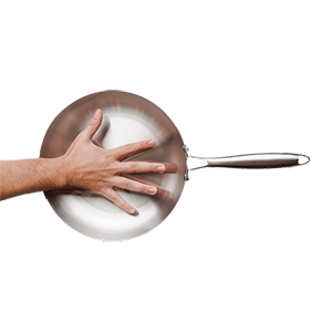 Frigideira 28cm Inox Corpo Triplo Paula Souza™