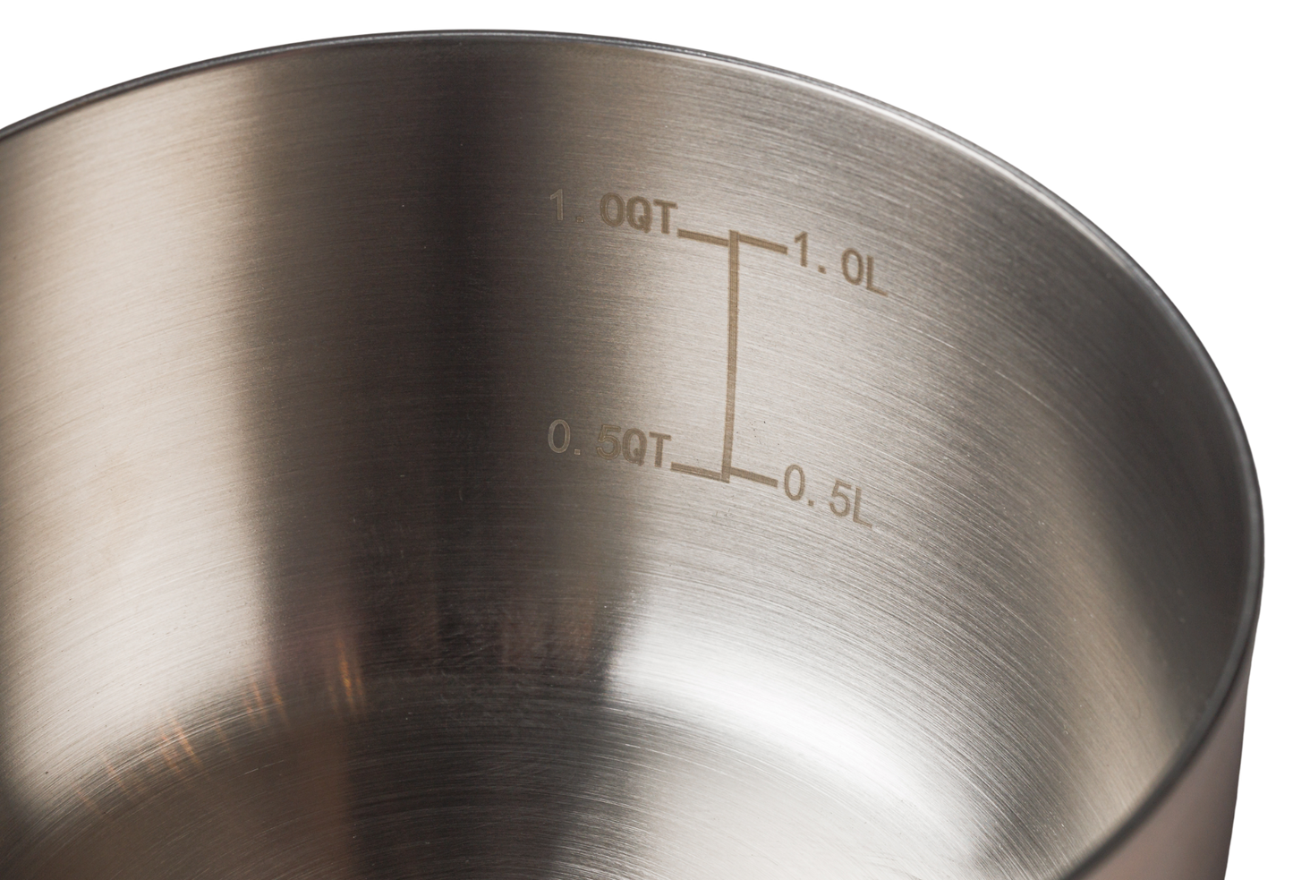 Panela 16cm Inox Corpo Triplo Paula Souza™ + Medidor interno gravado a laser e tampa de presente