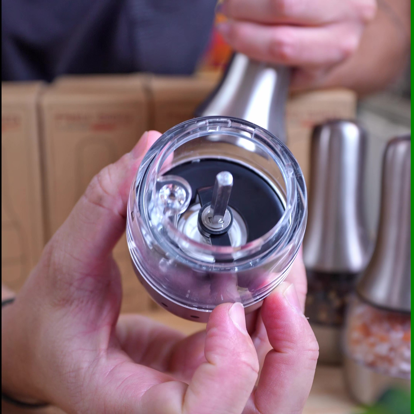 Dupla de Moedores Elétricos de Sal e Pimenta - Thiago Sodré™