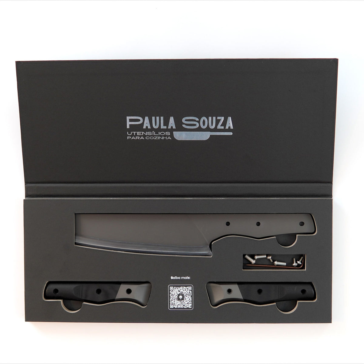 Faca Santoku Aço em Pó e Titânio Paula Souza™